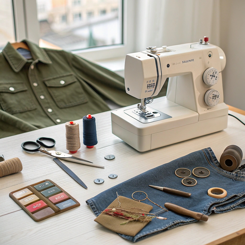 Kankaan yksityiskohta